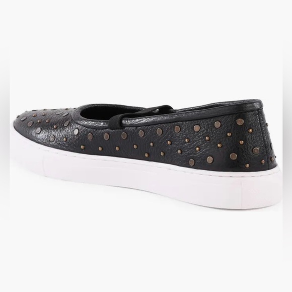 Seychelles NEW Moon Child Stud Mary Jane Flat in black leather size 7 women’s - Picture 3 of 12